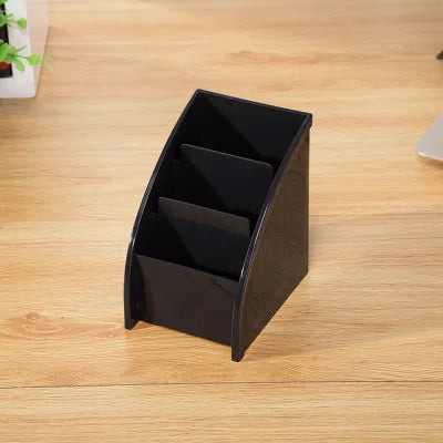 1PC Remote Control Storage Holder Desktop Case Box Organiser Mobile Phone Stand Home Decor